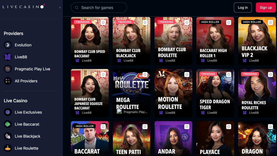Live Casino
